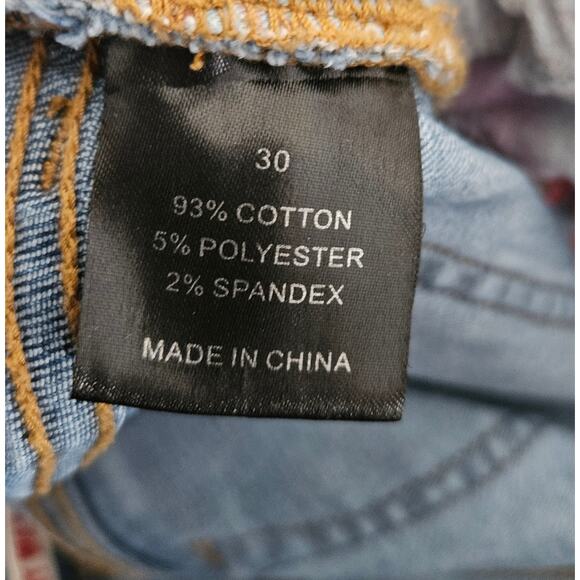 Johnny Was Dallah Embroidered Floral Mid-Rise Skinny Jeans Size 30 EUC - Picture 9 of 11